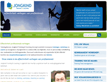 Tablet Screenshot of jongkind-training.nl